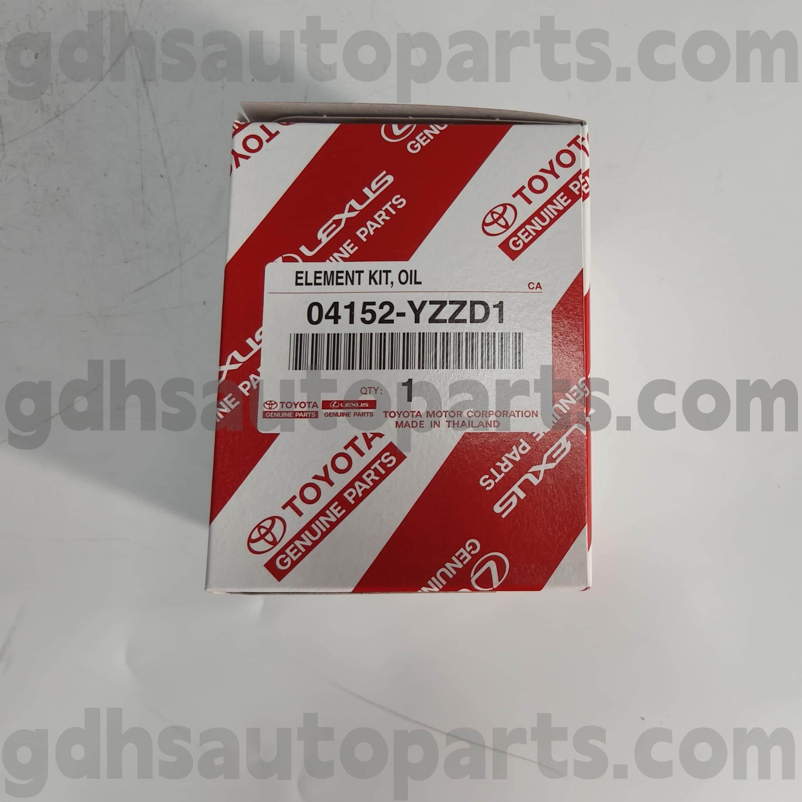 04152-YZZD1 TOYOTA GERUINE 부품 오일 필터 섀시 번호. ASU40 GSU45