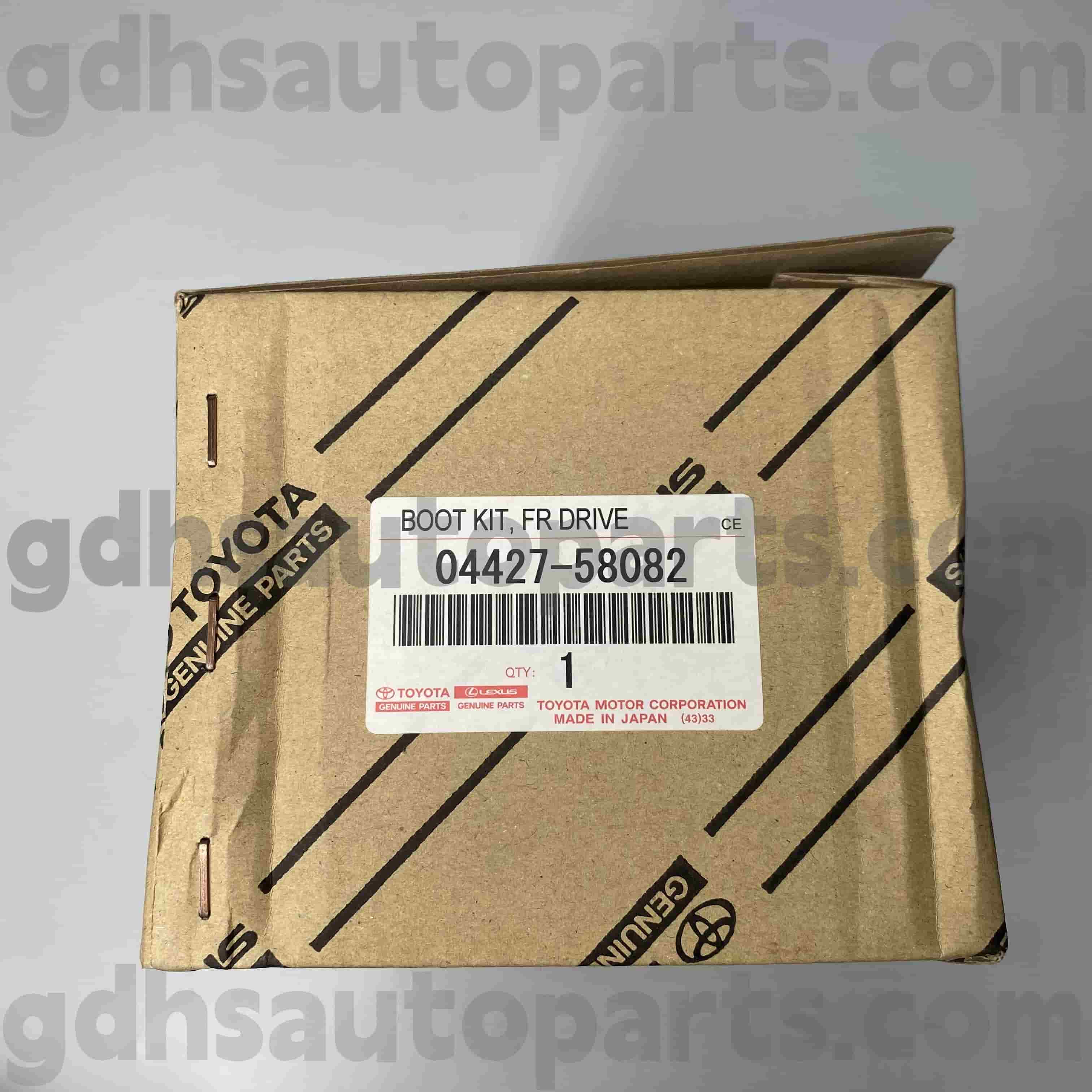 04427-58082 Toyota Genuine Parts 전면 승객 측 CV 부츠 Alphard 섀시 No. GGH30