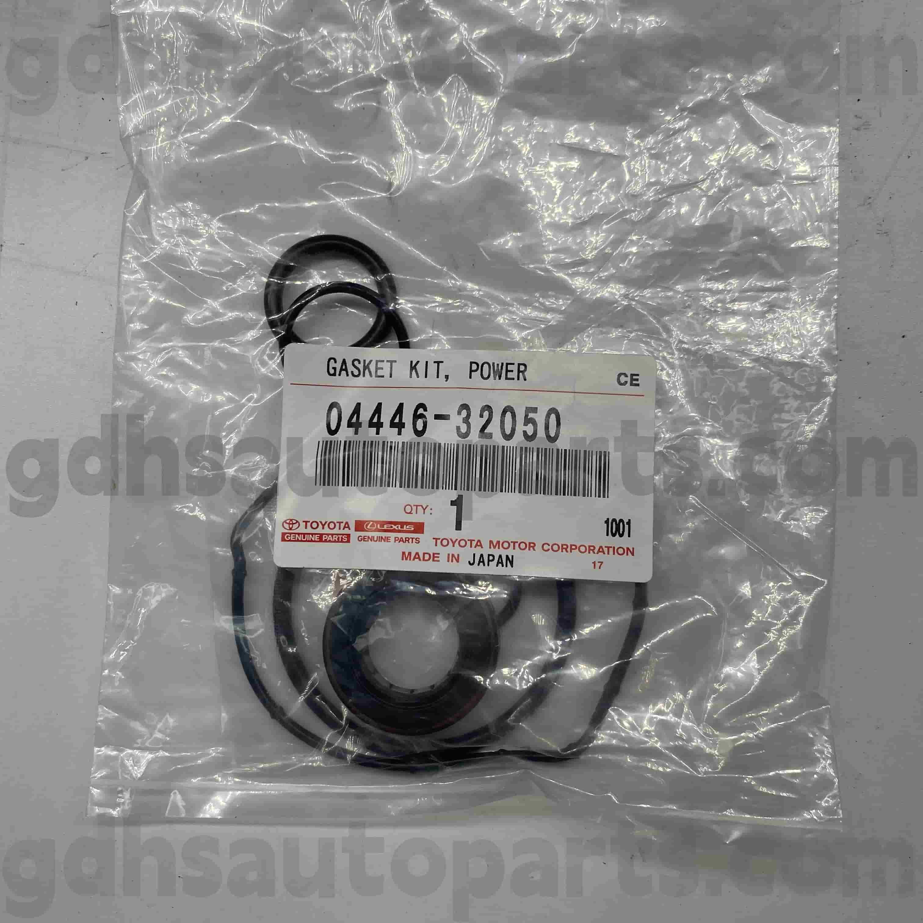 04446-32050 Toyota Genuine 부품 파워 스티어링 펌프 수리 키트 Celica, Nadia, RAV4 섀시 번호. TRJ150