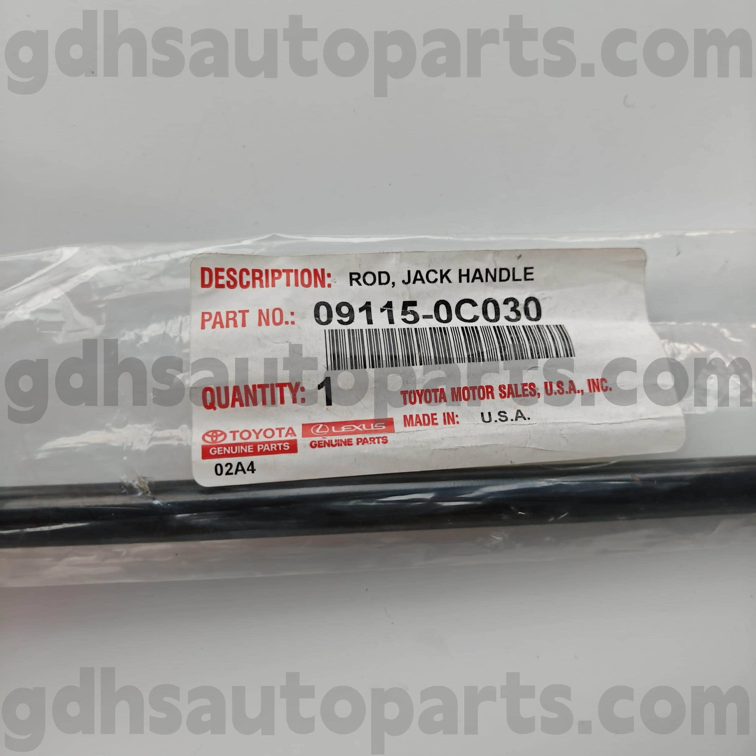 09115-0C030 타코마, 세쿼이아, 툰드라 섀시에 대한 Toyota Genuine Parts 브래킷. UCK6#