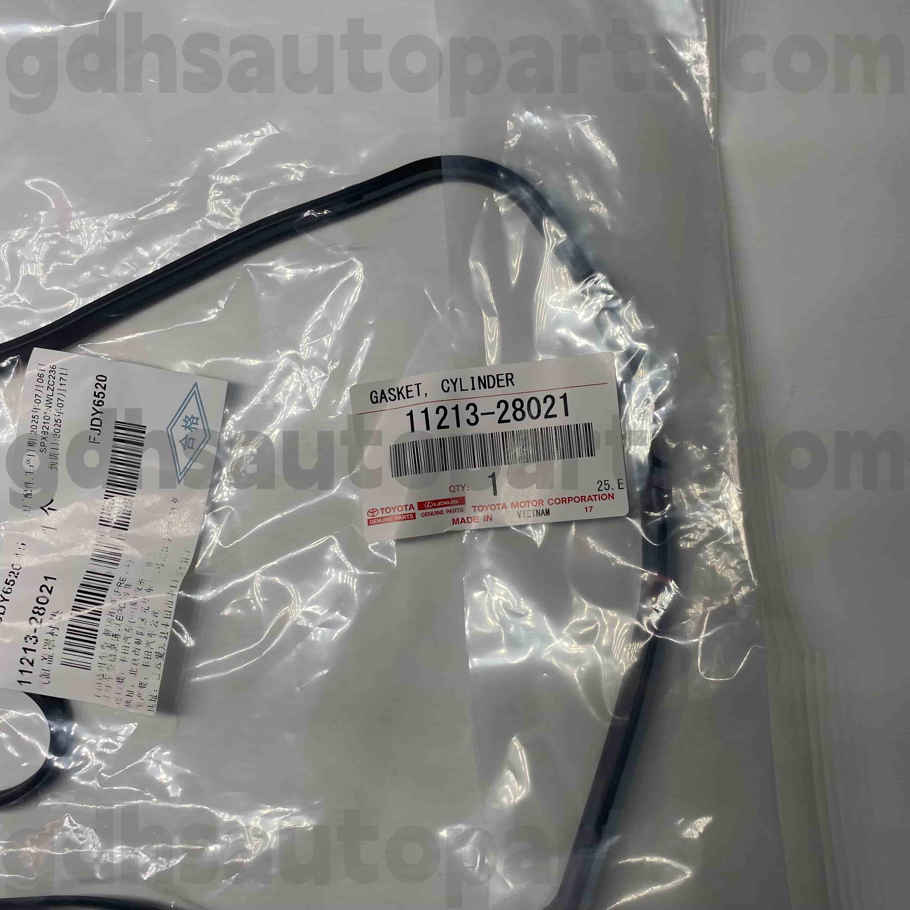 11213-28021 Toyota Genuine Parts 밸브 커버 RAV4 용 고무 링, Previa, Harrier 섀시 번호. ACR# ACV3#/4#