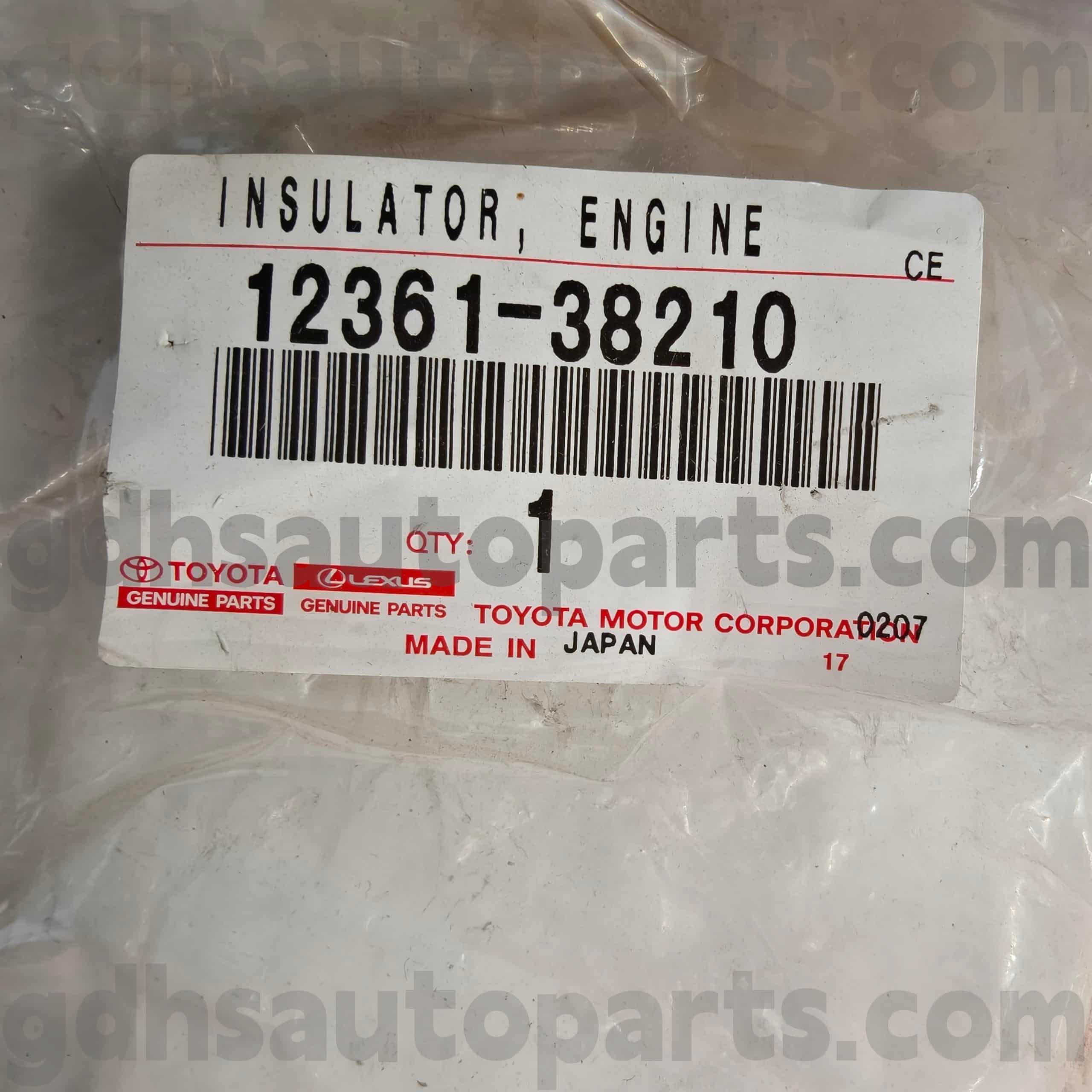 12361-38210 LEXUS LS460/460L 포좌 NO.1URFSE USF45 46를 위한 Toyota 순정 부품 정면 엔진 장착대