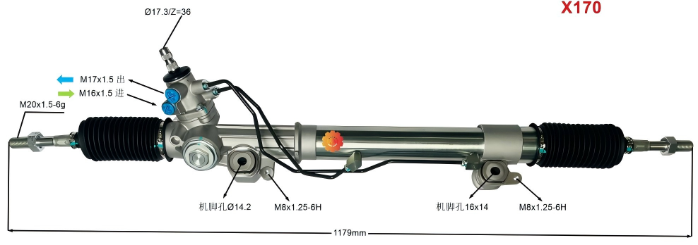 44250-60090 자동차 조향 장치