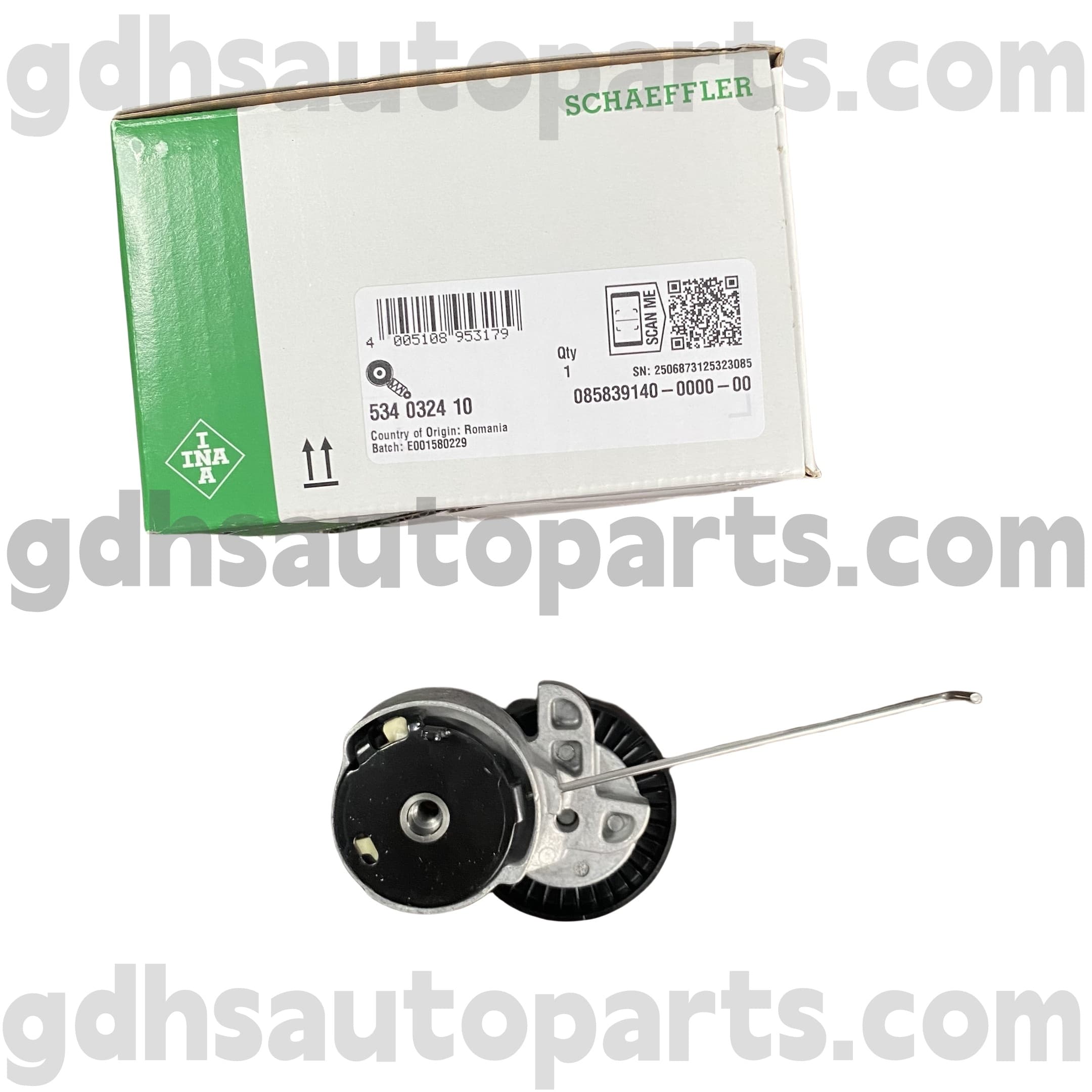 5340324100 Land Rover Freelander 용 Schaeffler Ina Drive Belt Tensioner 2 OE NO. LR004667