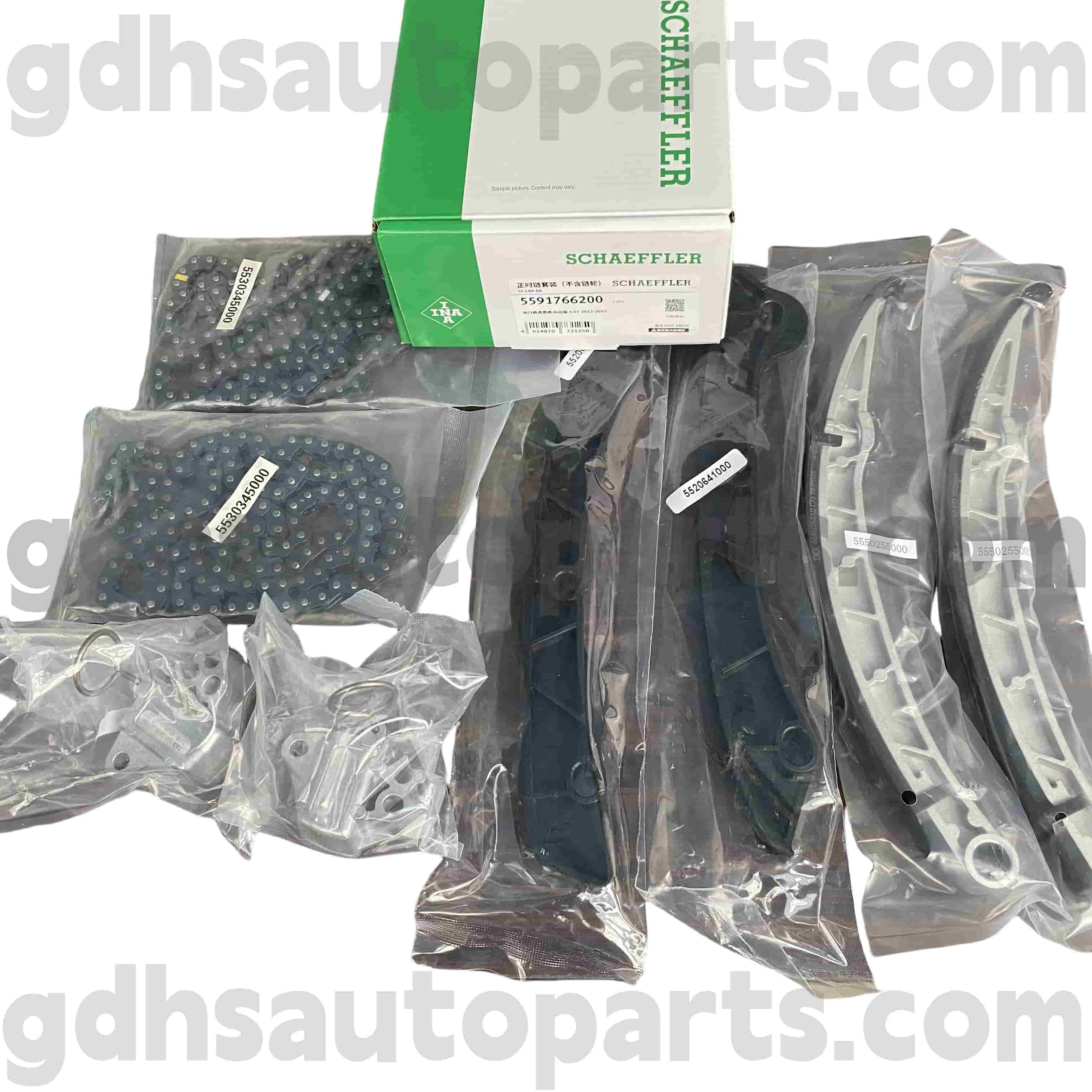 5591766200 Range Rover, Range Rover Sport, Range Rover Evoque, Range Rover Velar OE No.LR095472 용 Schaeffler INA Drive Belt Tensioner