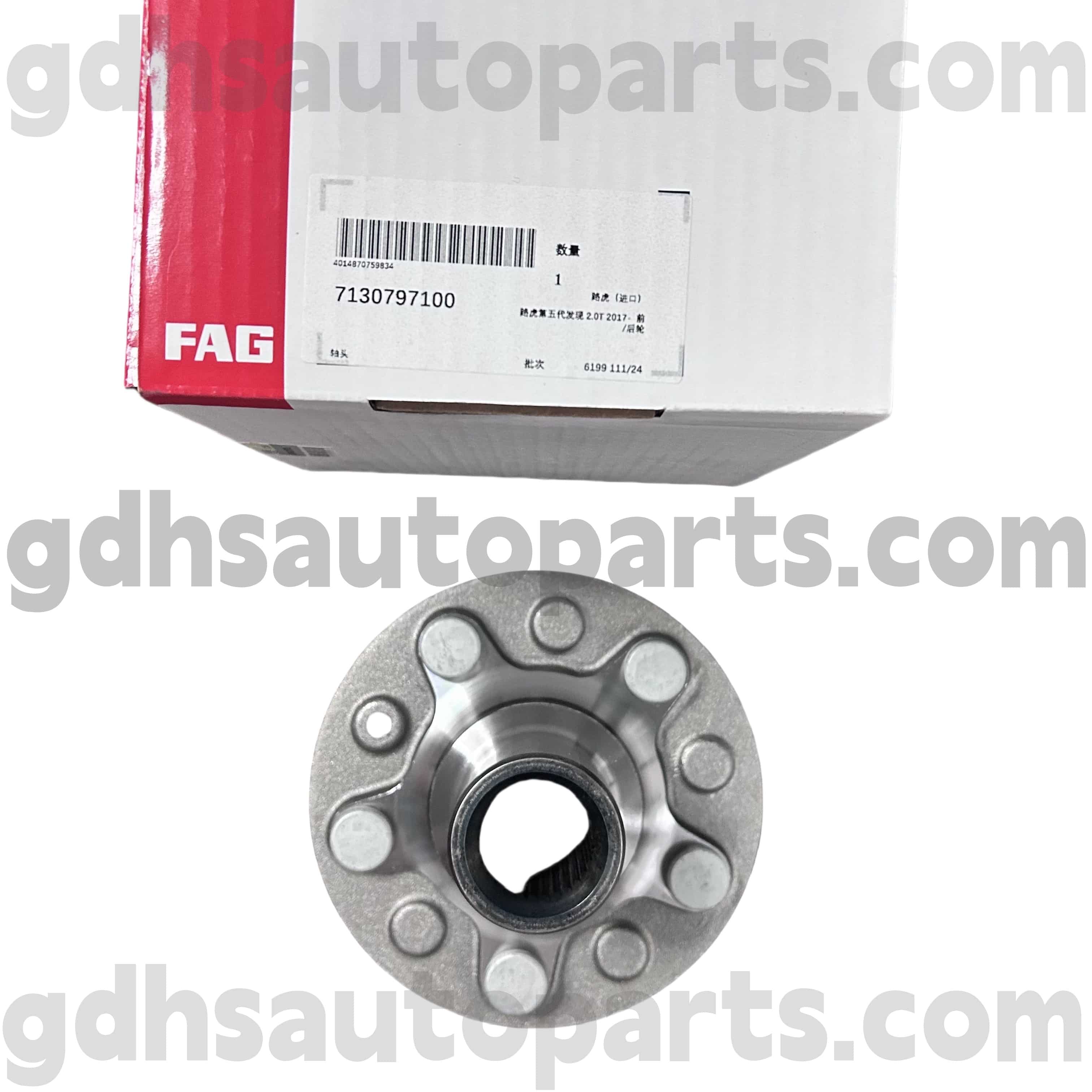 7130797100 Schaeffler Fag 전선 휠 허브 레인지 로버, 레인지 로버 스포츠, 랜드 로버 디스커버리 4, 새로운 수비수 OE NO. LR081538