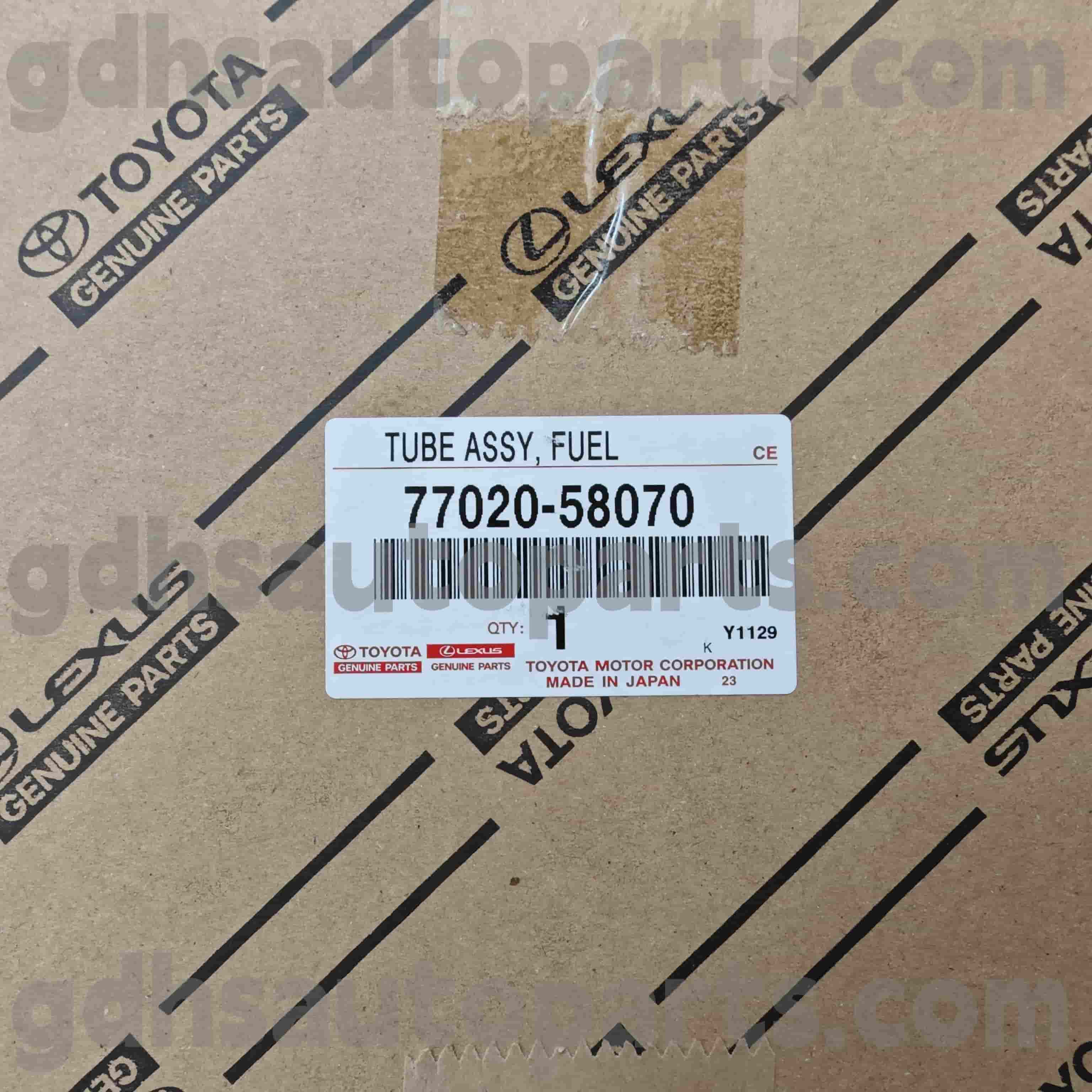 77020-58070 Alphard/Vellfire 용 Toyota Genuine 부품 연료 펌프 、 Lexus LM350/LM300H 섀시 번호. GGH30