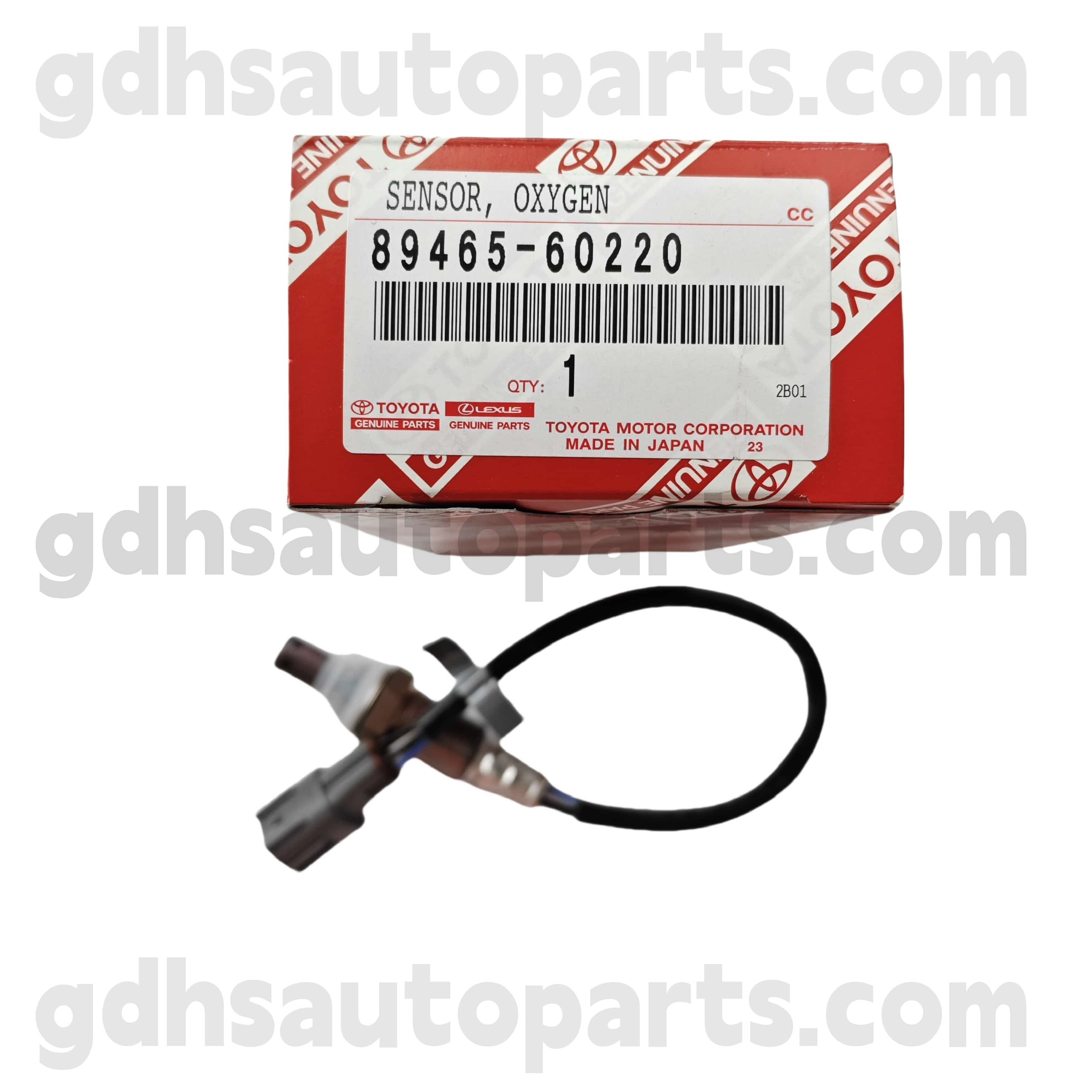 89465-60220 토지 순양함 Prado를위한 Toyota Genuine 부품 산소 센서 、 4RUNNER 섀시 NO. GRJ12#.. ARL, GCC, GEN
