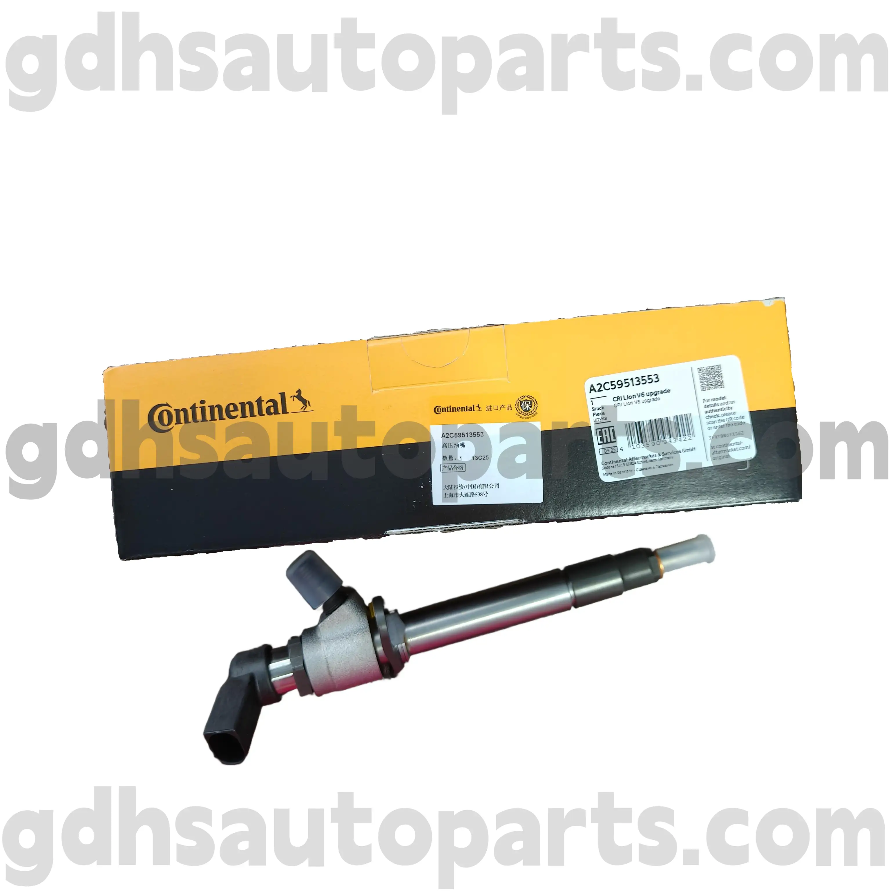 A2C59513553 Range Rover Sport 용 대륙 연료 인젝터, Land Rover Discovery 4 OE NO. LR006496