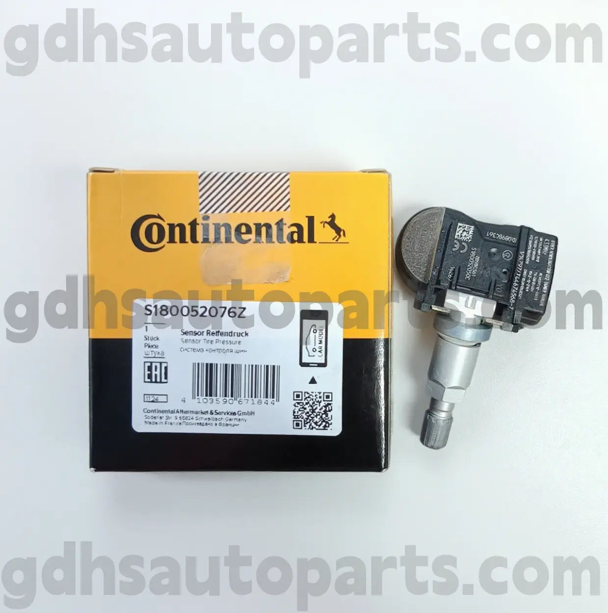 S180052076Z Range Rover, Range Rover Sport, Land Rover Discovery 4, Range Rover Velar OE No를위한 대륙 타이어 압력 모니터링 센서. LR070840